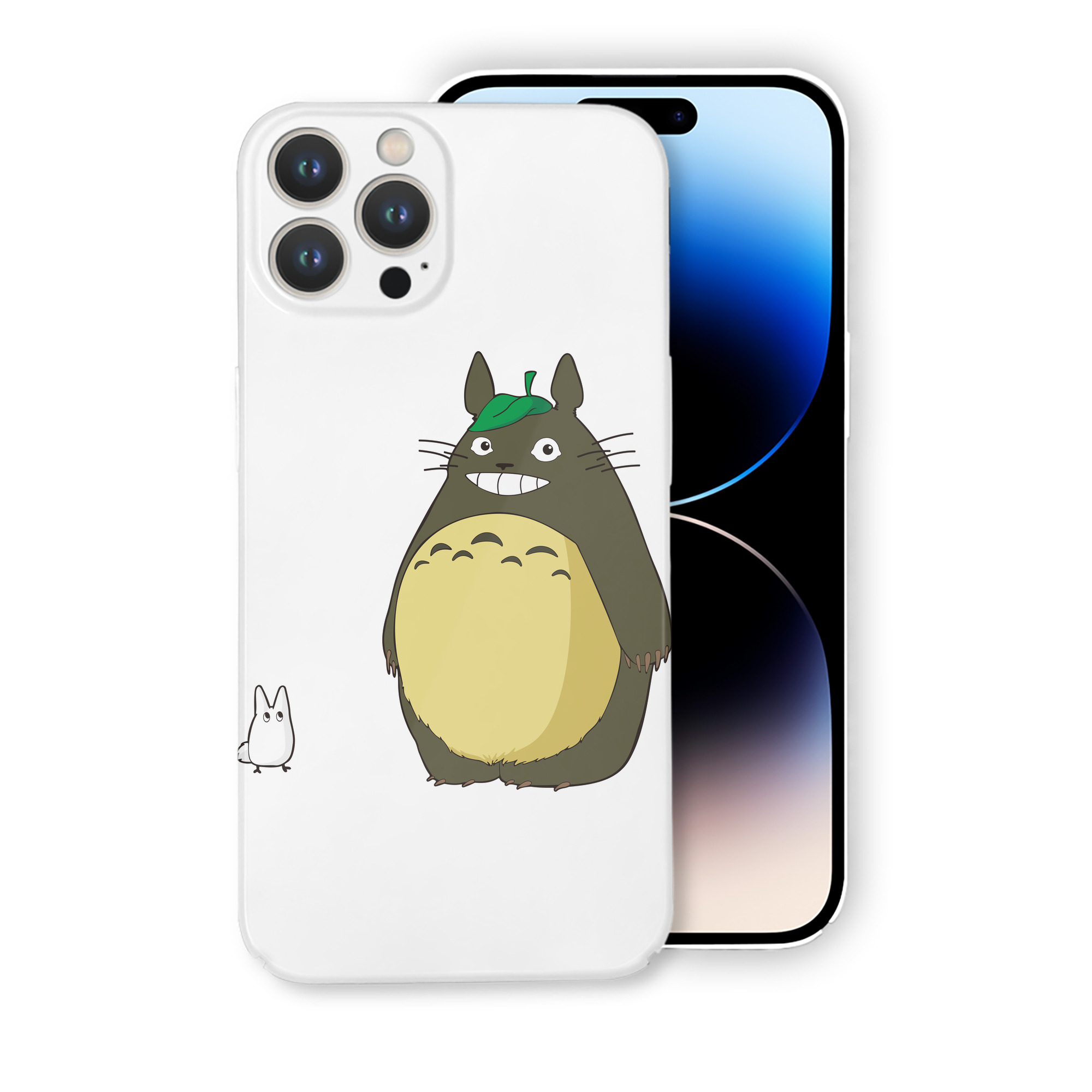 （画像用） となりのトトロ 草壁メイ 草壁サツキ My Neighbor Totoro Satsuki Kusakabe Mei Kusakabe 【iPhone 14シリーズ対応】ハードケース